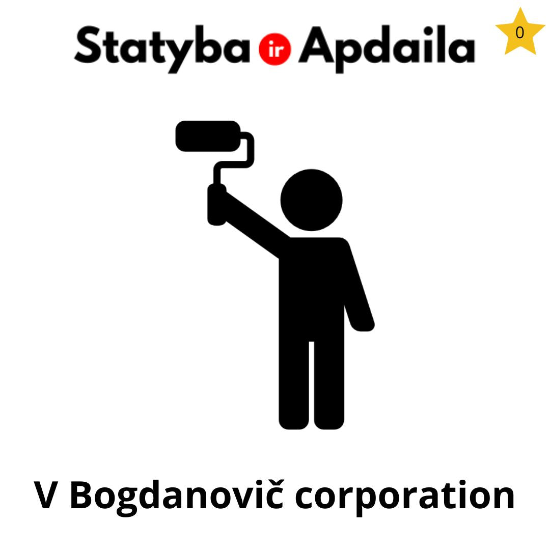 Apdailos darbai Vilnius MB V Bogdanovic corporation