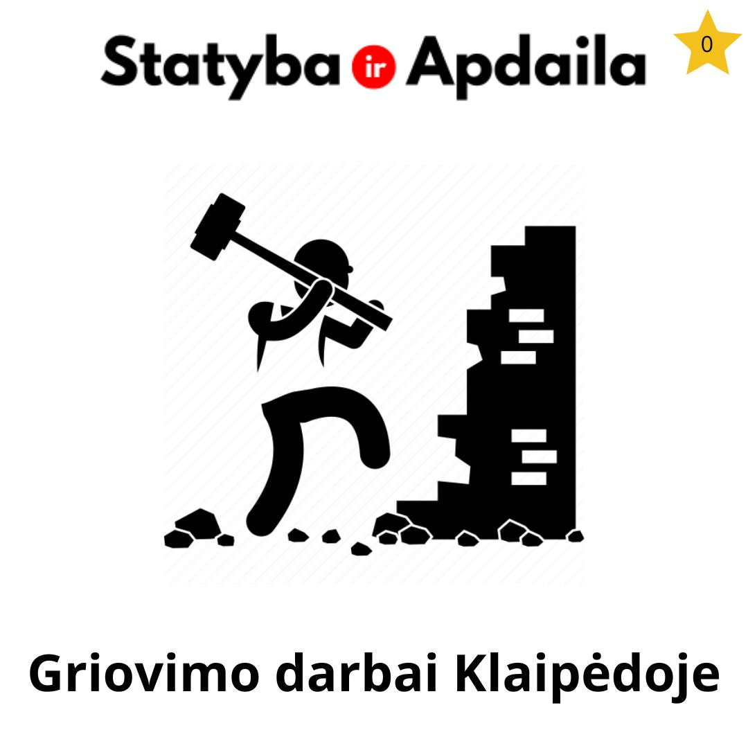 Griovimo darbai Klaipėdoje