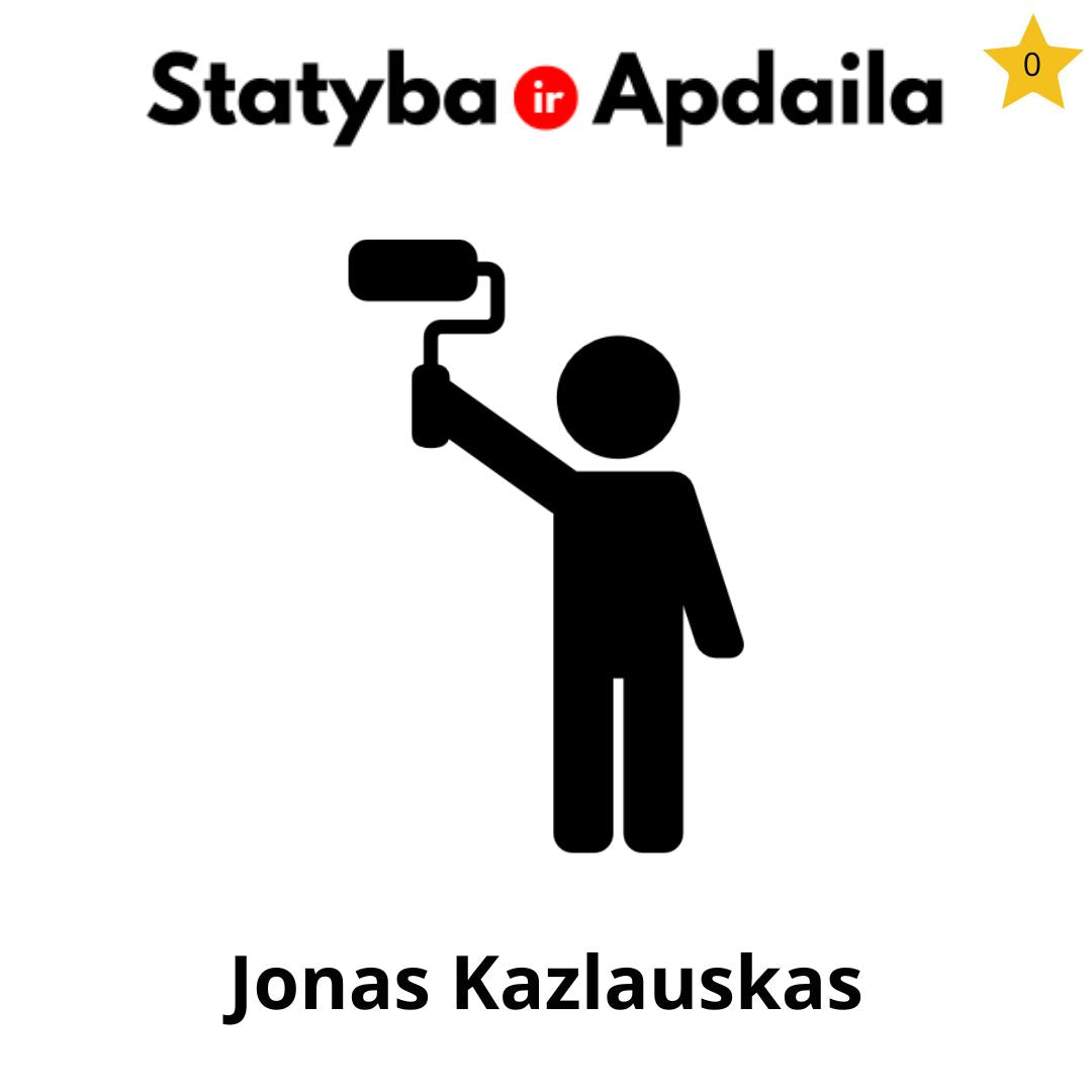 Plyteliu klijavimas Vilnius Jonas Kazlauskas
