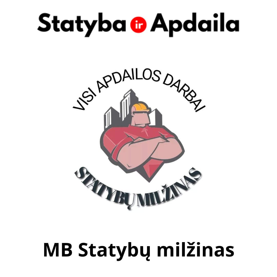 Vidaus apdailos darbai Kaune MB Statybu milzinas