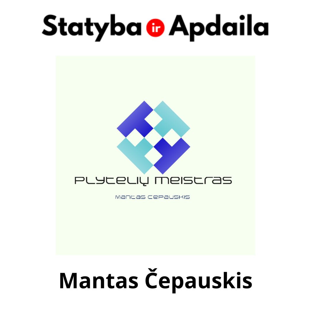 Vidaus apdailos darbai Vilniuje Mantas Cepauskis