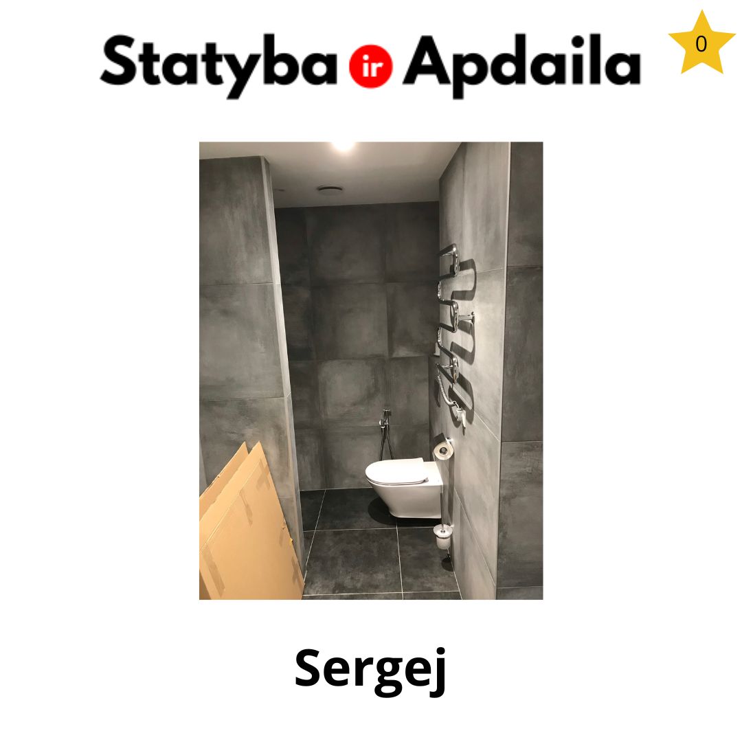 Vidaus apdailos darbai Vilniuje