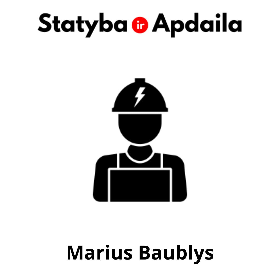 Elektros darbai Panevezyje Marius Baublys