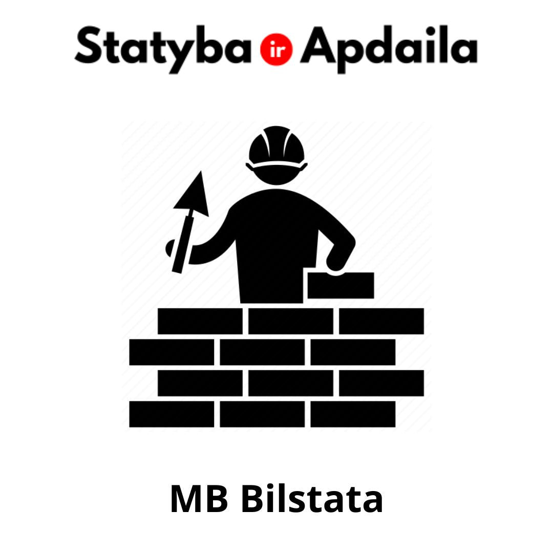 Statybos darbai Alytuje Mantas Bilinskas MB Bilstata