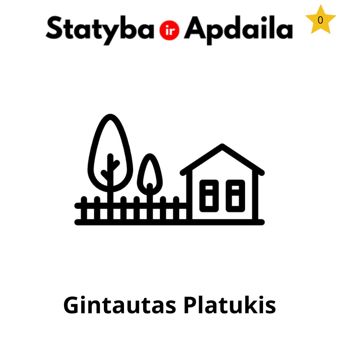 Aukštalipio darbai Kaune Gintautas Platukis