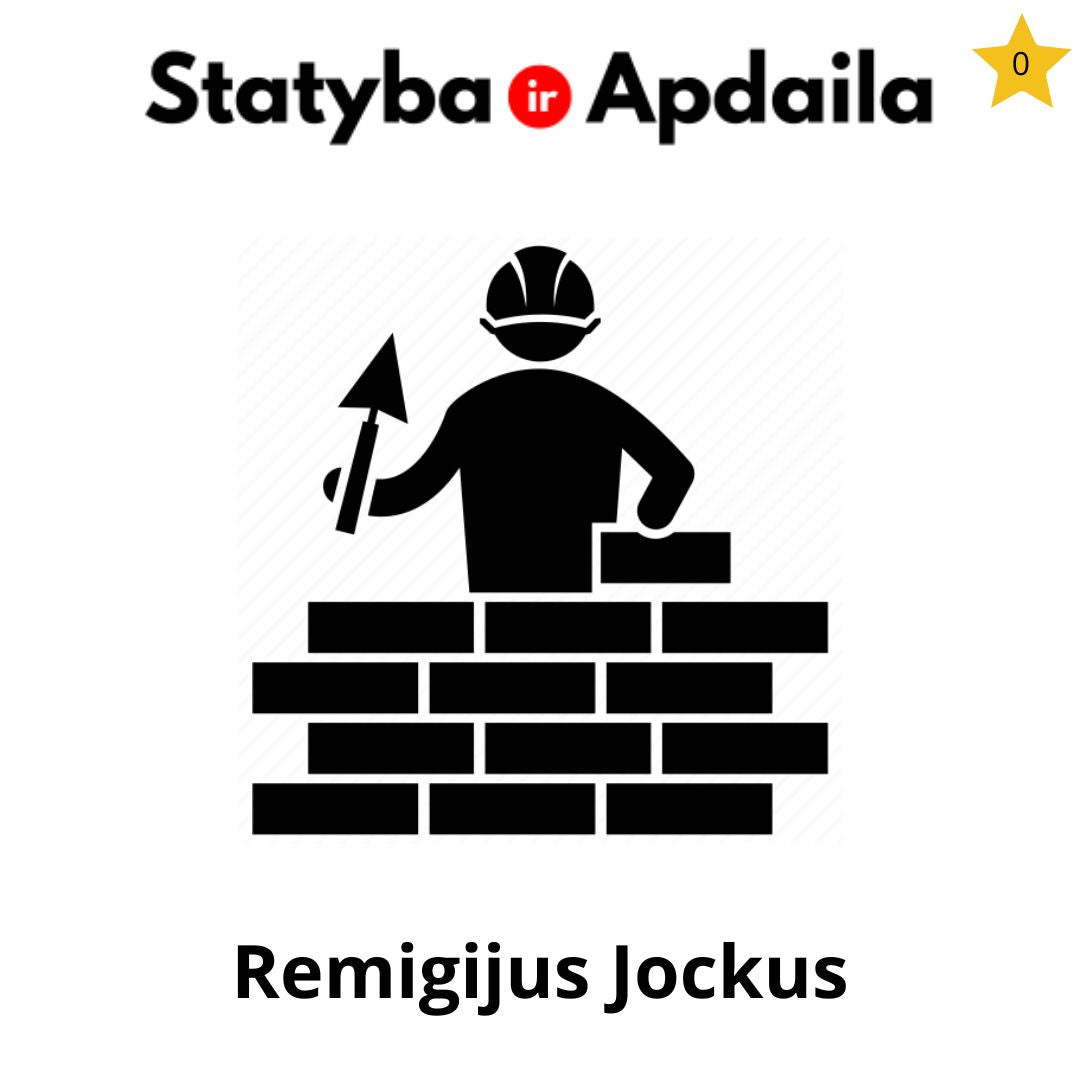 Betonavimo, muro darbai Klaipeda Remigijus Jockus