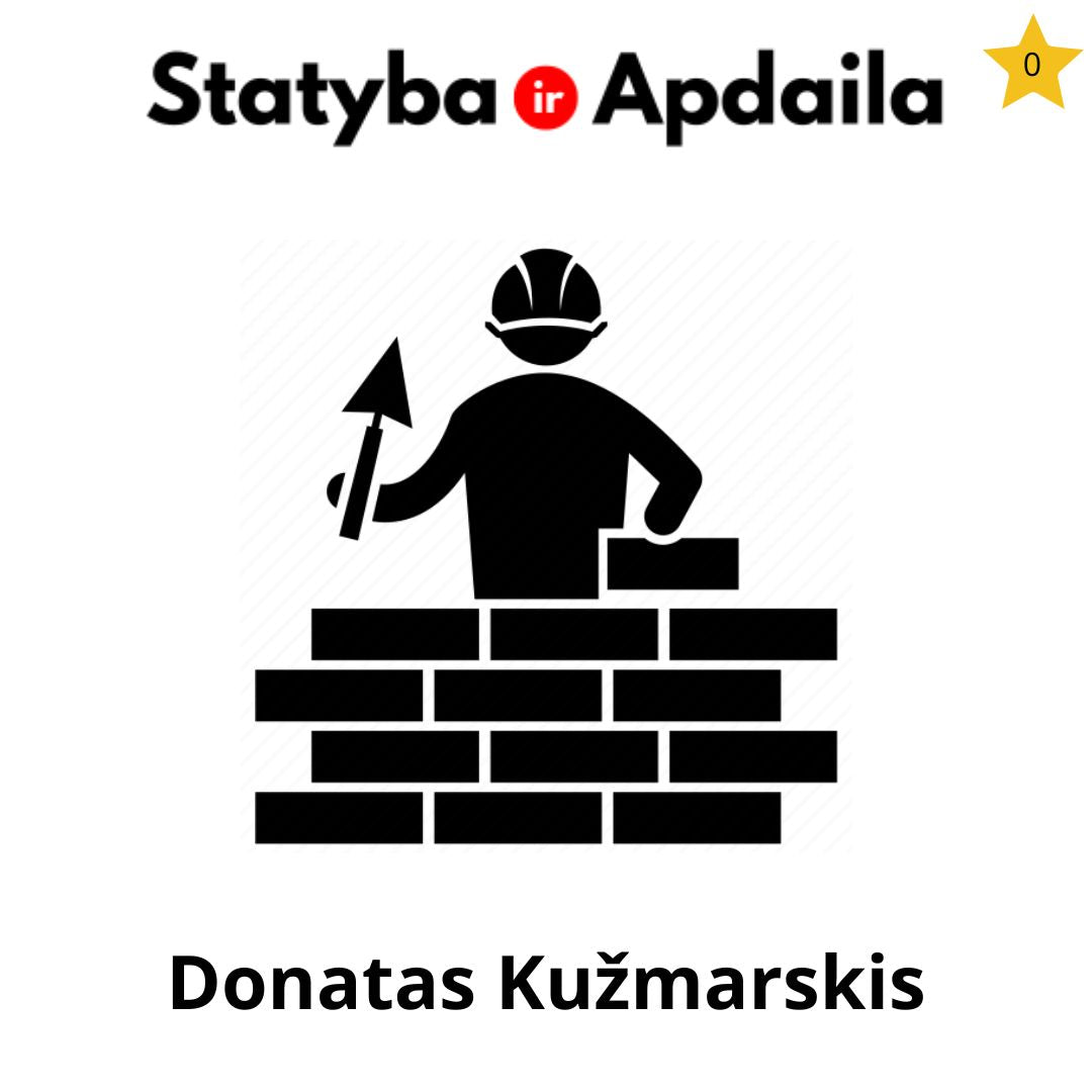 Donatas Kužmarskis statyba betonavimas Klaipėda