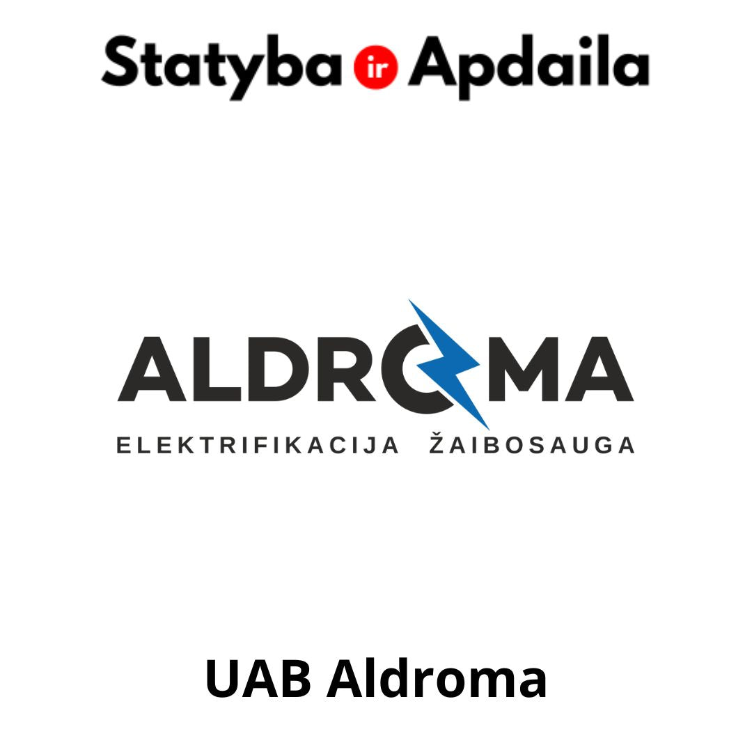 Elektros darbai Klaipedoje UAB Aldroma