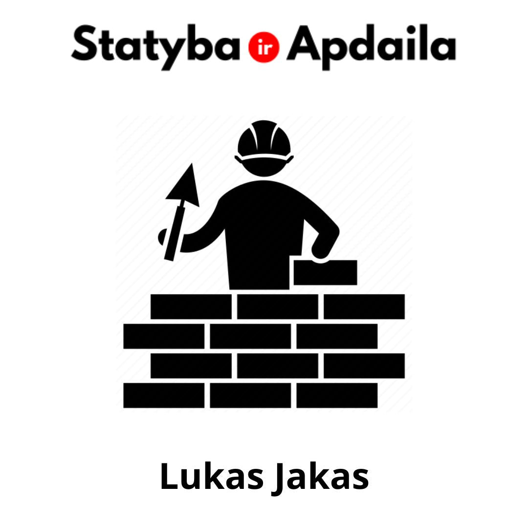 Lukas Jakas tinkavimas statyba paslaugos Šiauliuose