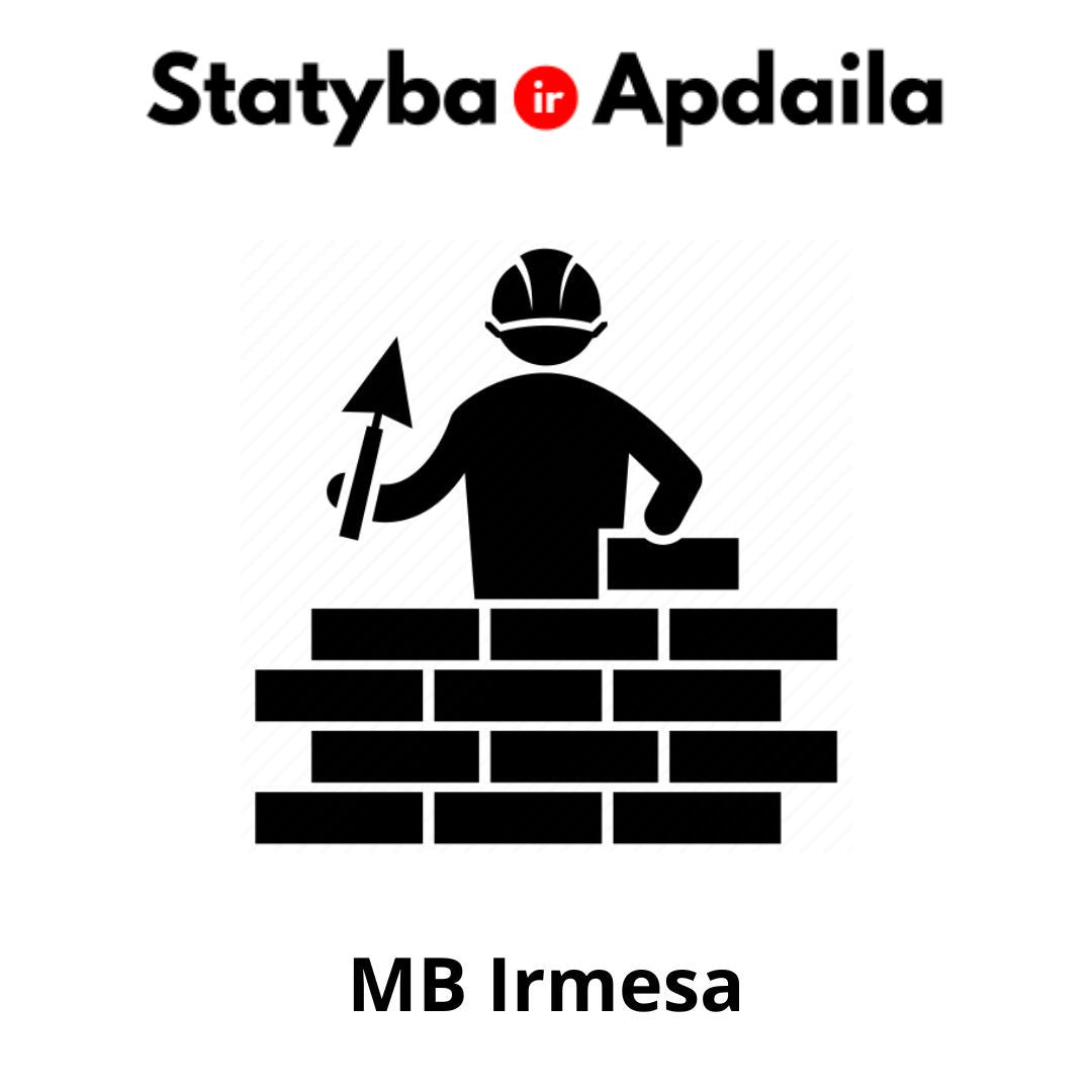 MB Irmesa statybos darbai paslaugos Klaipėdoje