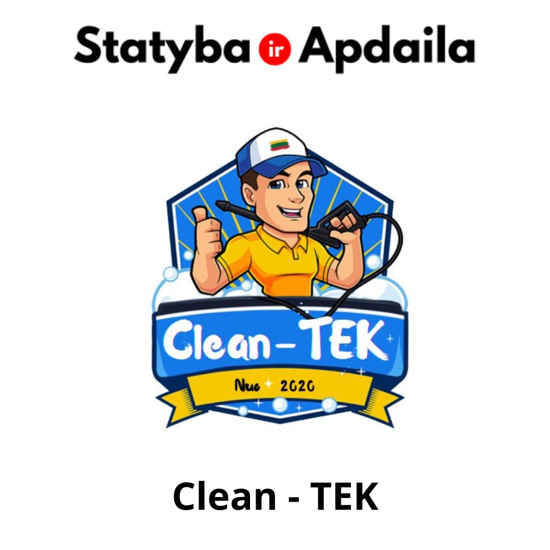 Trinkelių paviršių sienų plovimas aukštu slėgiu Clean TEK Tomas Gervickas