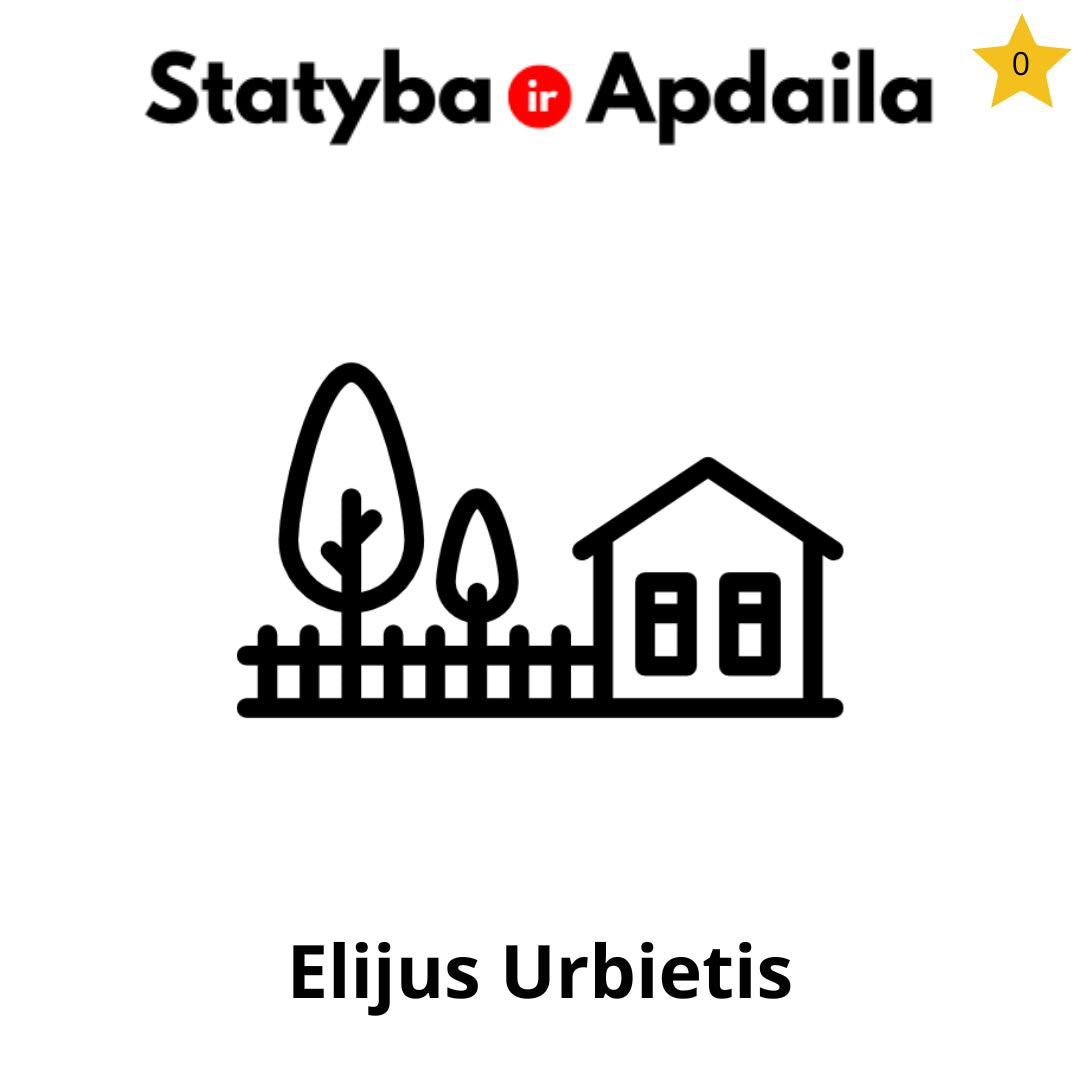 Vejos įrengimo darbai Elijus Urbietis