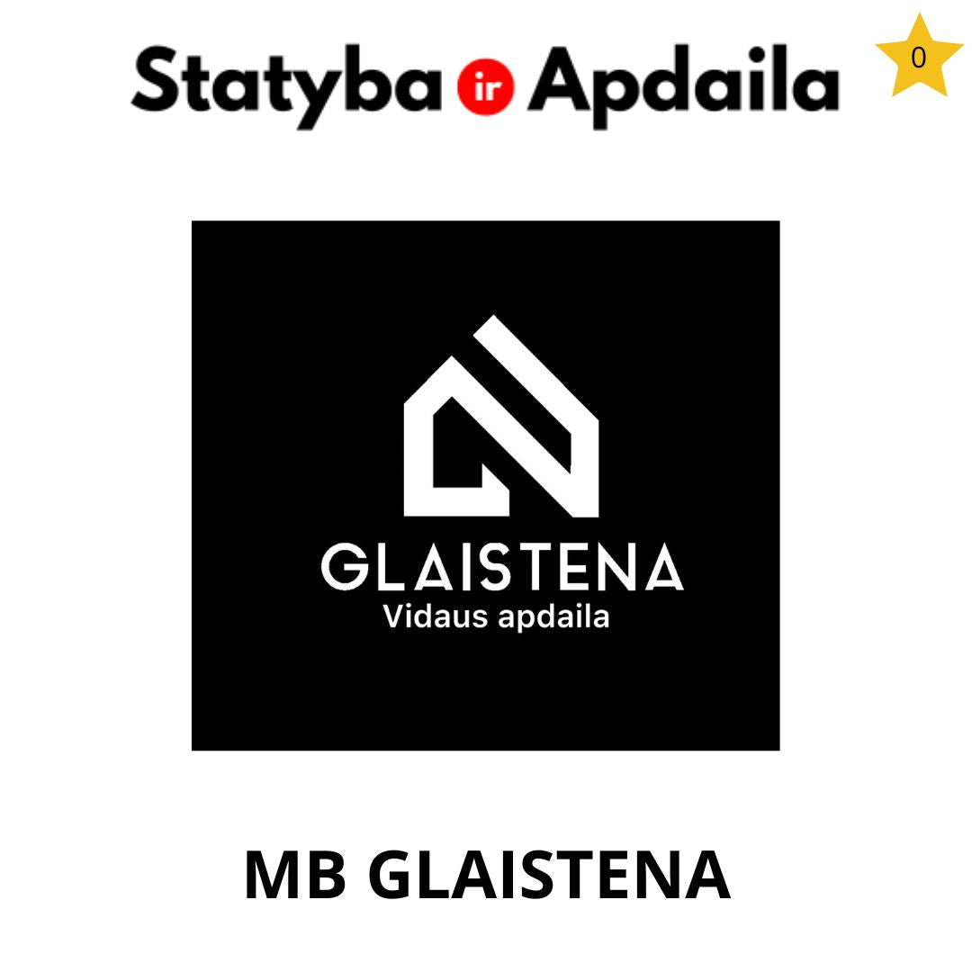 Mechanizuotas glaistymas dazymas Klaipeda MB Glaistena