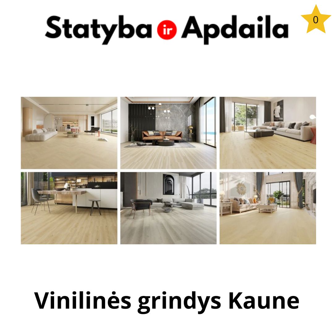 Vinilinės grindys Kaune