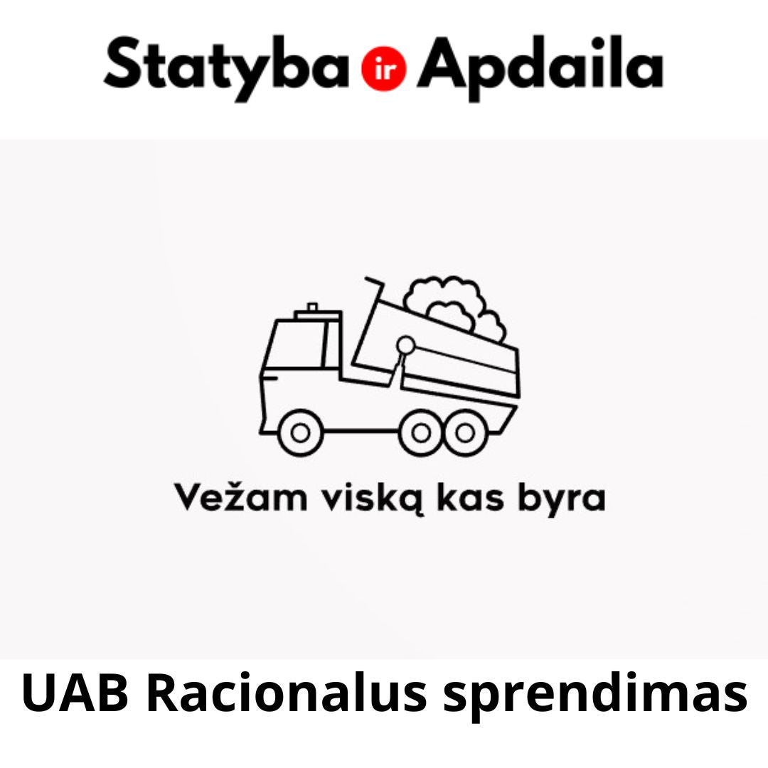 Smelis zvyras skalda zemes darbai pardavimas Vilnius UAB Racionalus sprendimas